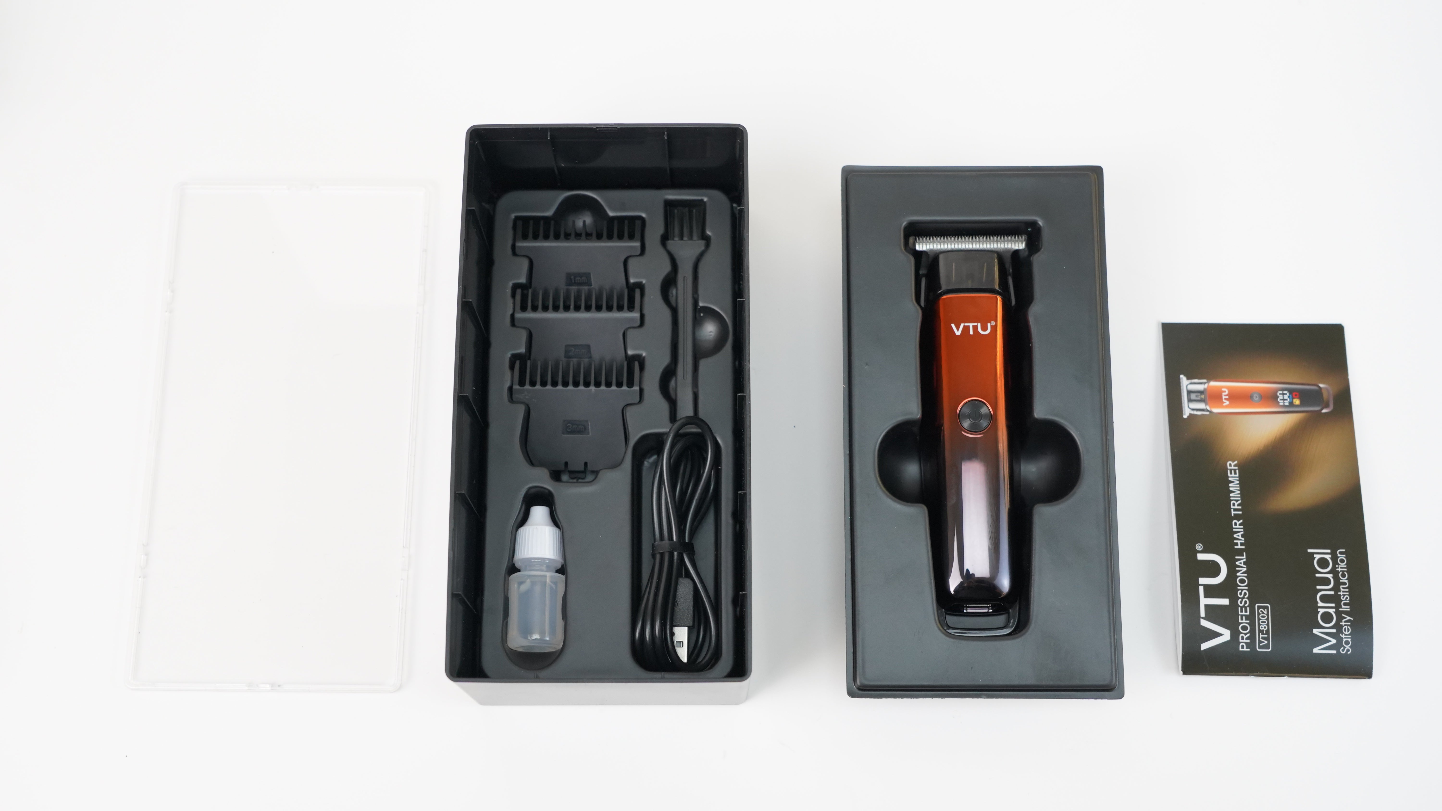 VTU VT-8002 Cordless Hair Trimmer for Men
