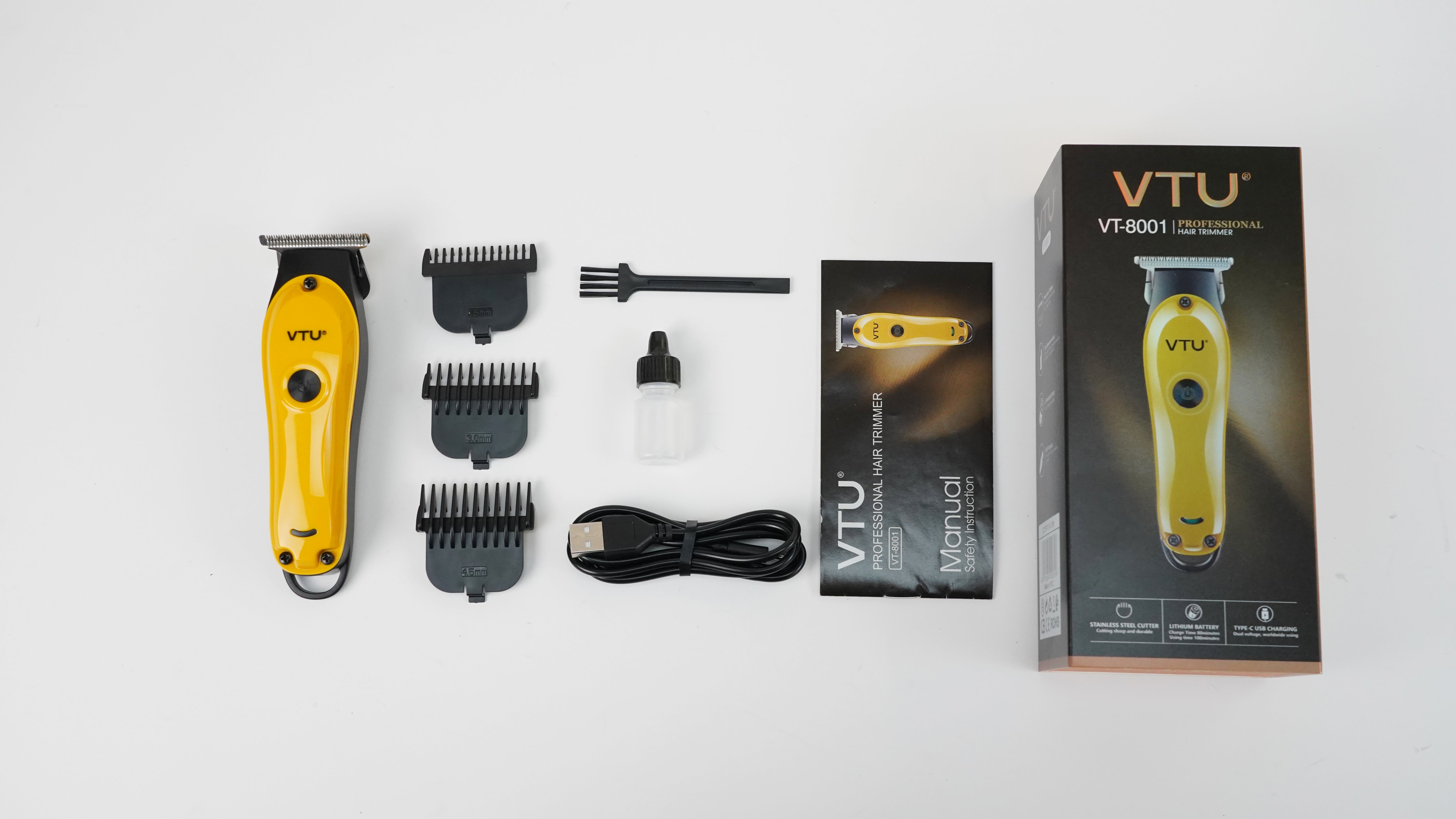 VTU VT-8001 Professional Hair Trimmer for Men