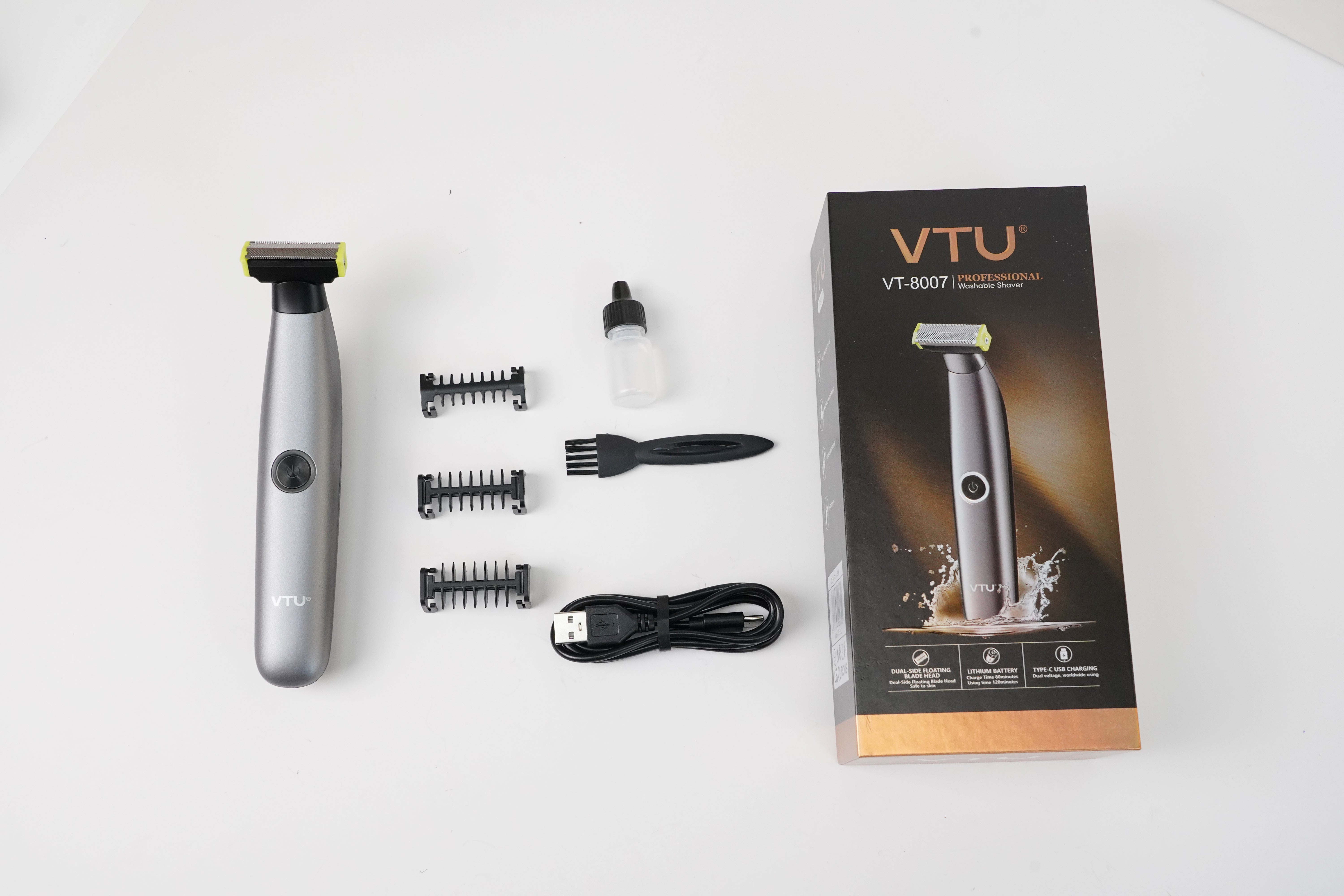 VTU VT-8007 Waterproof Body Groomer