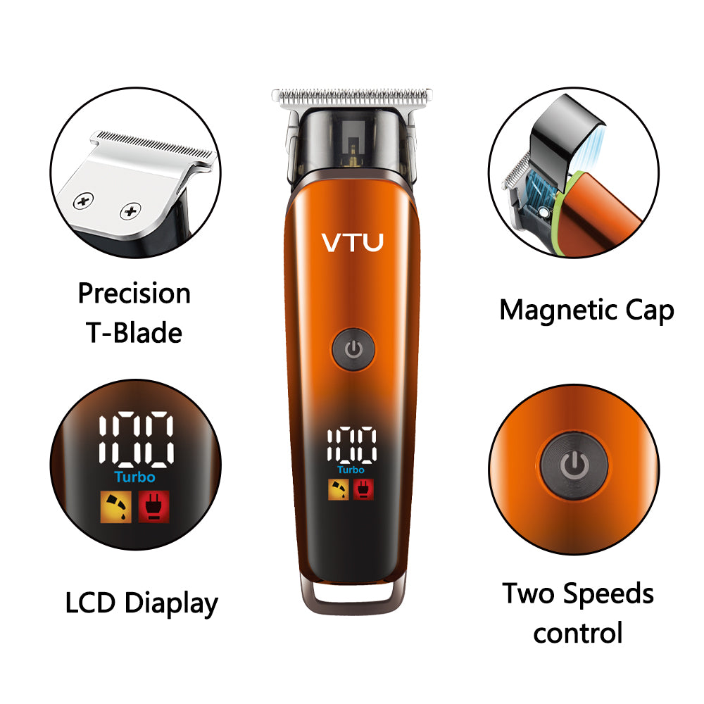 VTU VT-8002 Cordless Hair Trimmer for Men