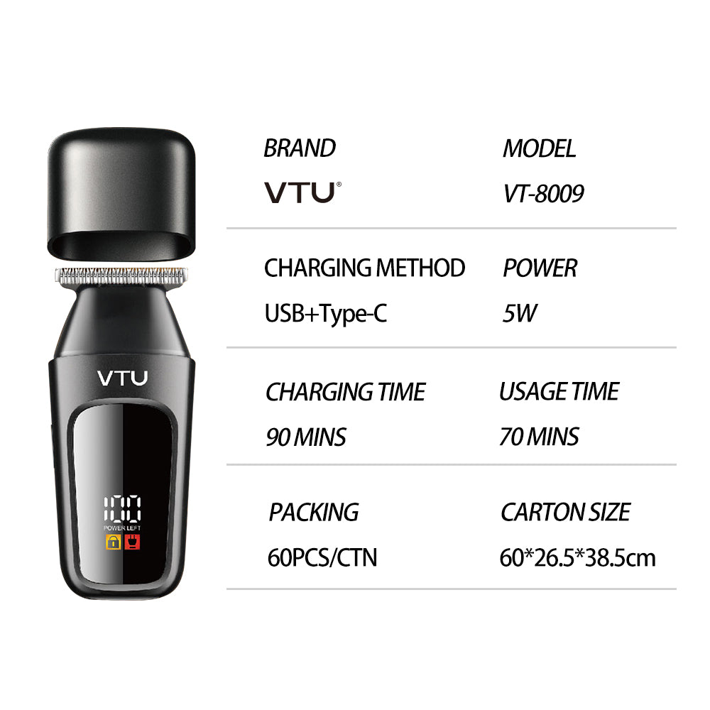 VTU VT-8009 Professional Hair Trimmer for Men