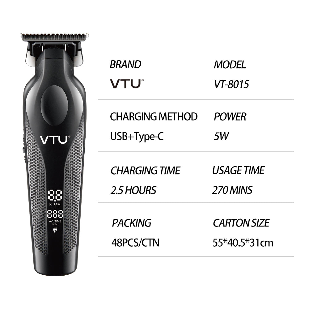 VTU VT-8015 Professional Hair Trimmer for Men